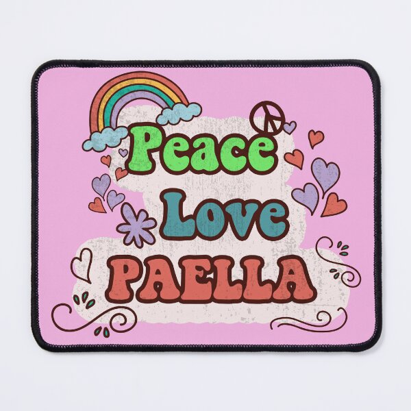 Item preview, Peace Love Paella designed and sold by Salukeart.