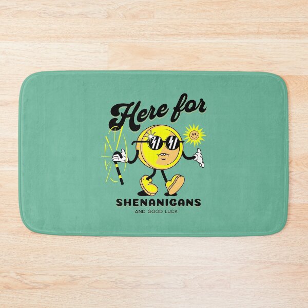 Item preview, Here For Shenanigans St Patricks Day designed and sold by CandyDroidMerch.