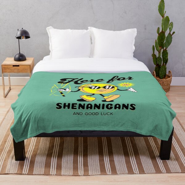 Item preview, Here For Shenanigans St Patricks Day designed and sold by CandyDroidMerch.