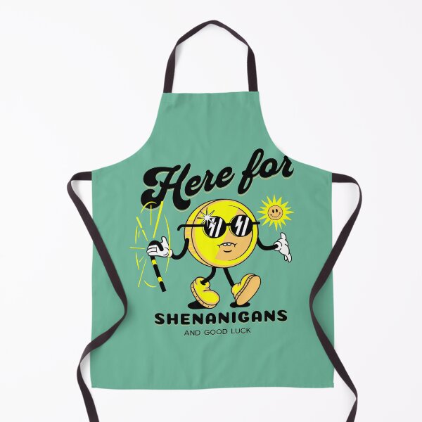 Item preview, Here For Shenanigans St Patricks Day designed and sold by CandyDroidMerch.