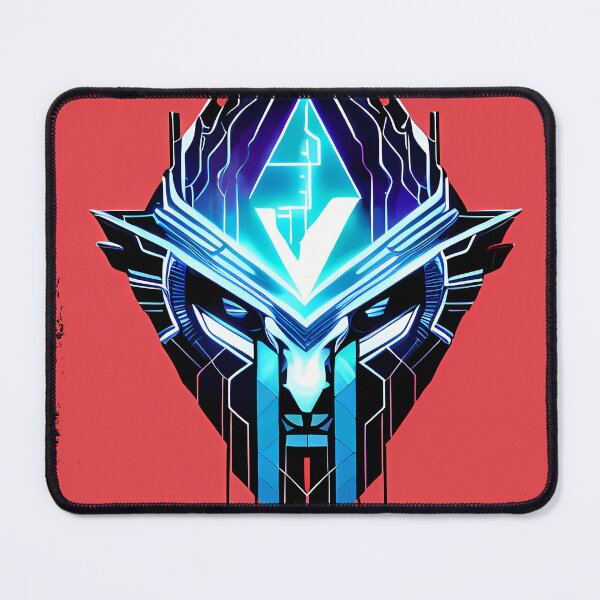 Item preview, Horus Egyptian God Falcon in Cyberpunk Style Sticker - Unique and Eye-Catching Design for Laptop, Water Bottle, and More! designed and sold by Mytho Merch.