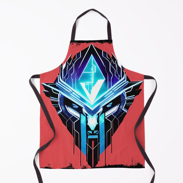 Item preview, Horus Egyptian God Falcon in Cyberpunk Style Sticker - Unique and Eye-Catching Design for Laptop, Water Bottle, and More! designed and sold by Mytho Merch.