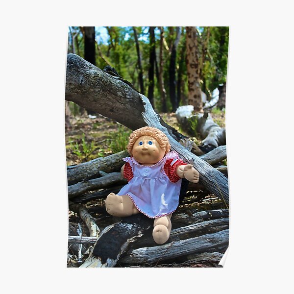 Burnt Timber Cabbage Patch Kid Poster