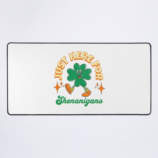 Item preview, Here For Shenanigans St Patricks Day designed and sold by CandyDroidMerch.