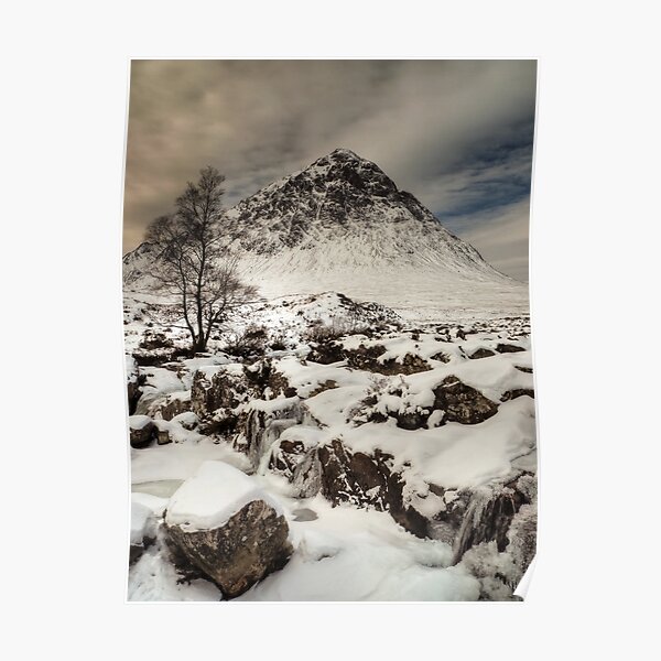 Buachaille Etive Mor, Glencoe, Scotland Poster