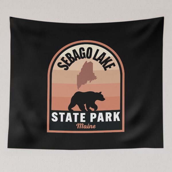 Item preview, Sebago Lake State Park ME Bear designed and sold by HalpinDesign.