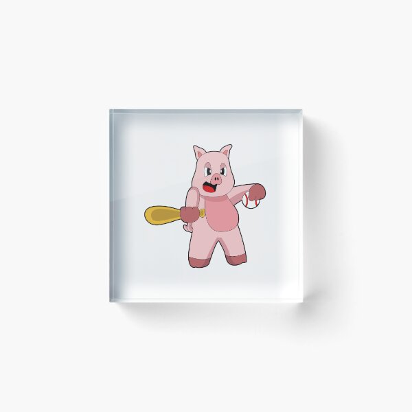 Item preview, Pig Baseball Baseball bat designed and sold by Snabdesign84.