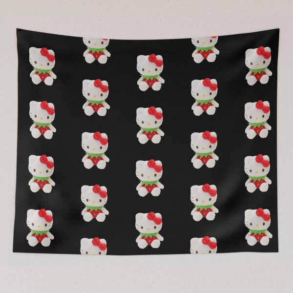 Item preview, Cute strawberry kitty designed and sold by FjallyDesignZ.