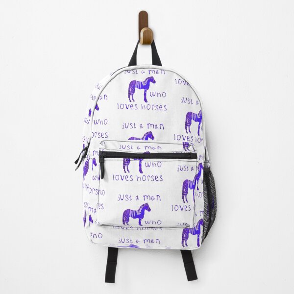 Item preview, Just a man who loves horses designed and sold by kinpirks.