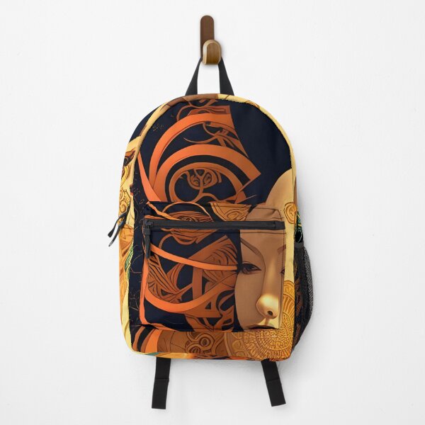 Item preview, Narada - Woman in mechanical geometric art style designed and sold by Djantrix.