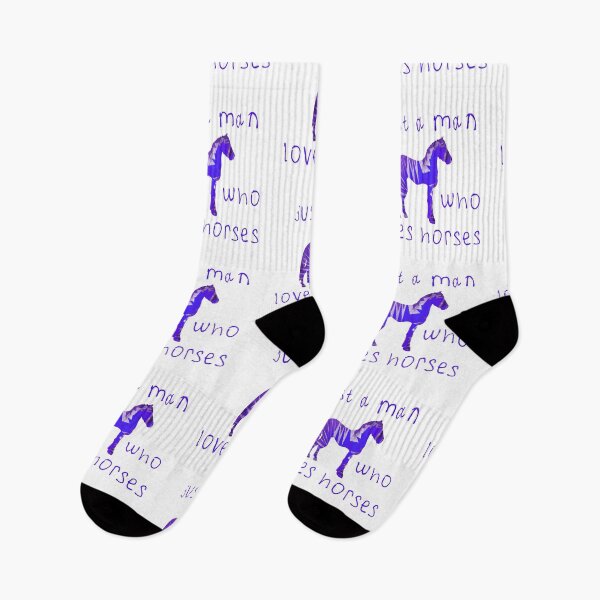 Item preview, Just a man who loves horses designed and sold by kinpirks.