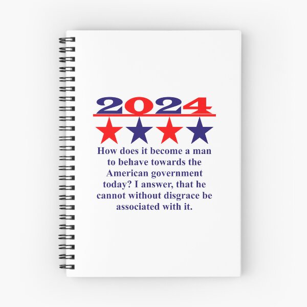 Item preview, How Does It Become A Man - Political Quote  designed and sold by CrankyOldDude.