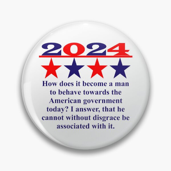 Item preview, How Does It Become A Man - Political Quote  designed and sold by CrankyOldDude.