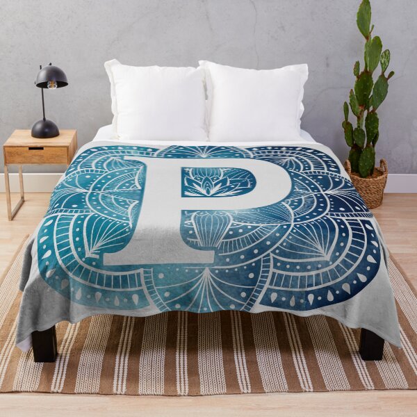 Item preview, Letter P Mandala Monogram designed and sold by BuBuchi.
