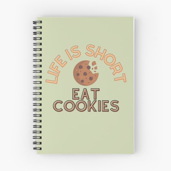 Item preview, Life is short, eat Cookies, baking, T-shirt designed and sold by pixeldizajn.