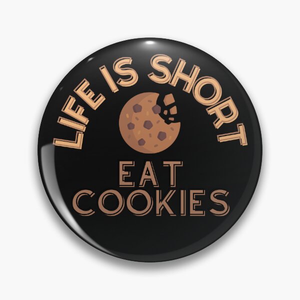 Item preview, Life is short, eat Cookies, baking, T-shirt designed and sold by pixeldizajn.