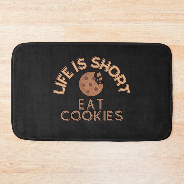 Item preview, Life is short, eat Cookies, baking, T-shirt designed and sold by pixeldizajn.