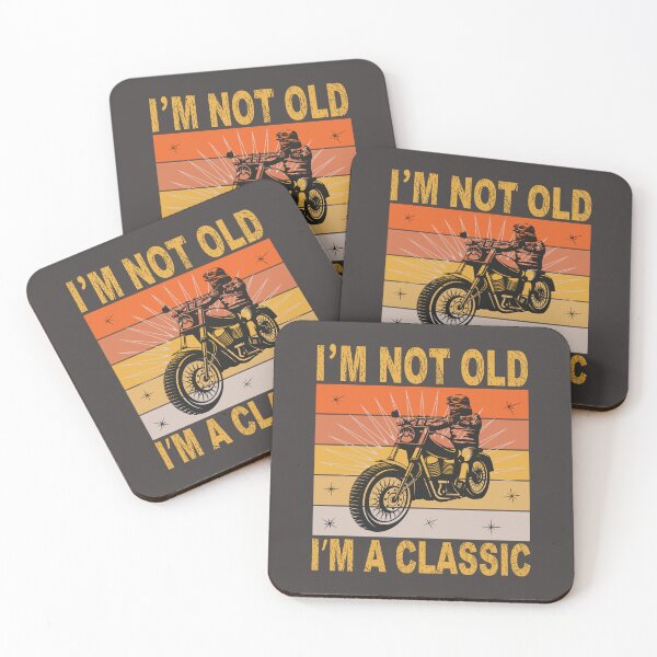 Item preview, I'm Not Old i'm classic - Classic motorcycle design designed and sold by LV-creator.