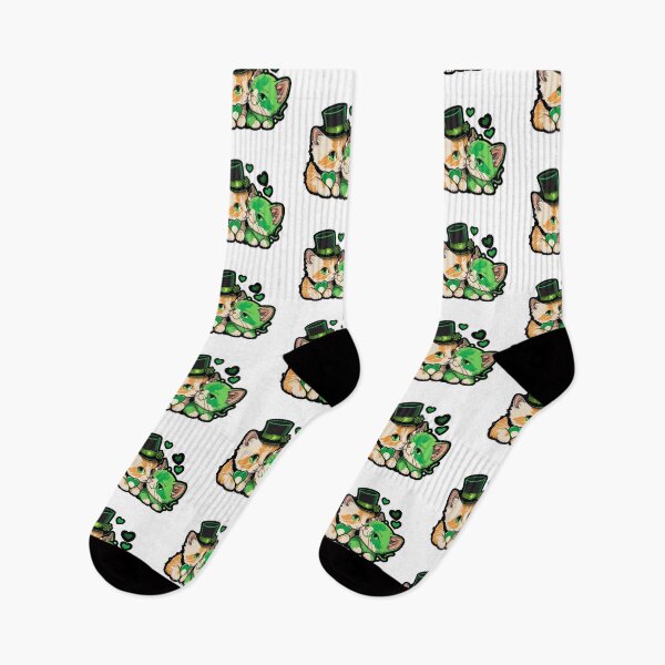 Item preview, St-patrick kissing cat designed and sold by livamedesign.