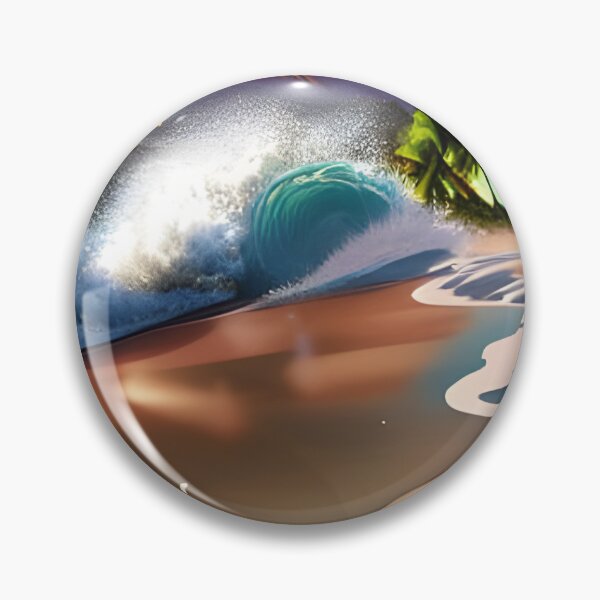 Item preview, Waves rolling onto Beach designed and sold by AuroraSpringer.