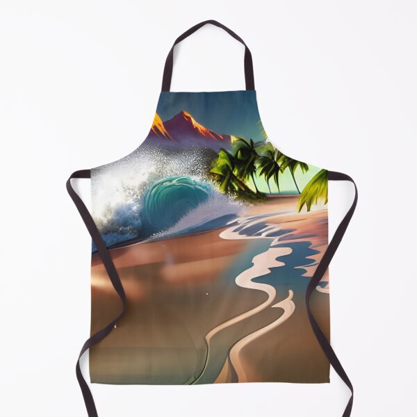 Item preview, Waves rolling onto Beach designed and sold by AuroraSpringer.