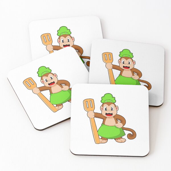 Item preview, Monkey Cook Spatula designed and sold by Snabdesign84.