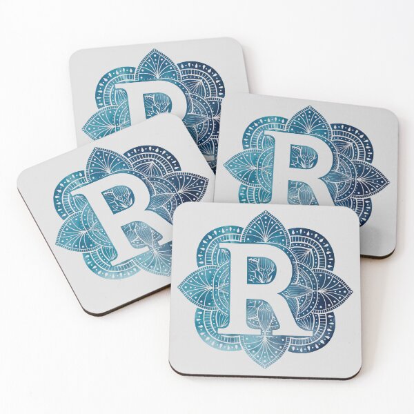 Item preview, Letter R Mandala Monogram designed and sold by BuBuchi.