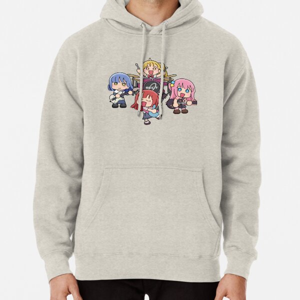Artikel-Vorschau von Bocchi The Rock Chibi-Kunst, designt und verkauft von T-TEES Clothing.