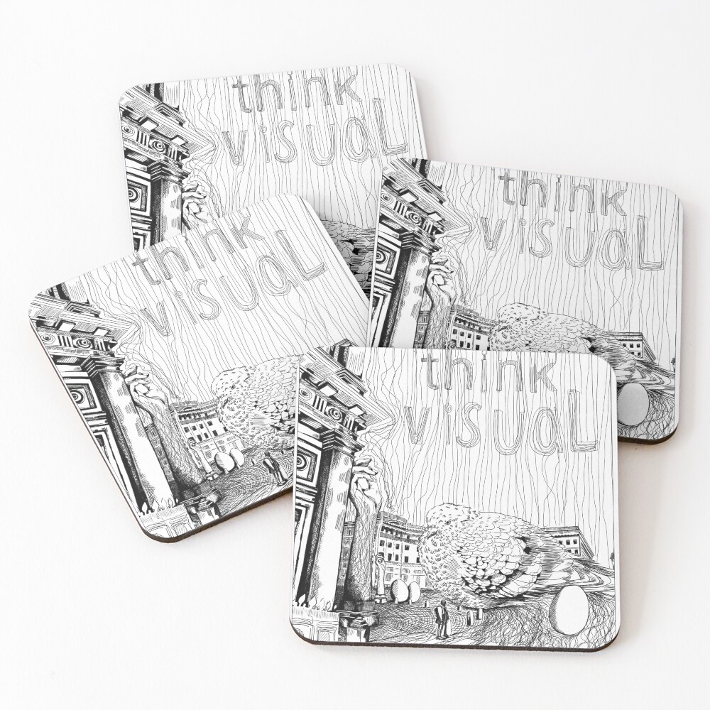 Item preview, Coasters (Set of 4) designed and sold by Pyroant.