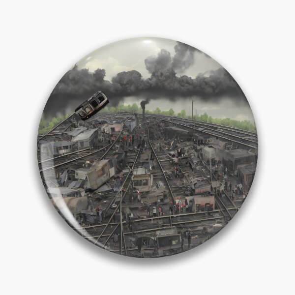 Item preview, Train Wreck Disaster designed and sold by Kroop.