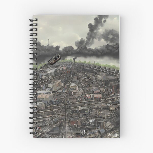 Item preview, Train Wreck Disaster designed and sold by Kroop.