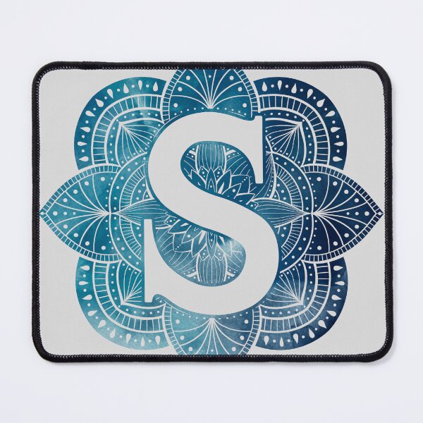 Item preview, Letter S Mandala Monogram designed and sold by BuBuchi.