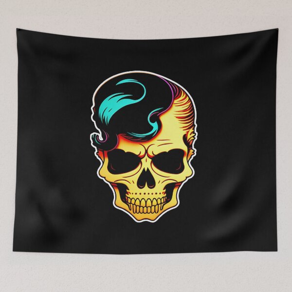 Item preview, Dia de los muertos Mr. Ms. Skull V11 designed and sold by CreArtorium.