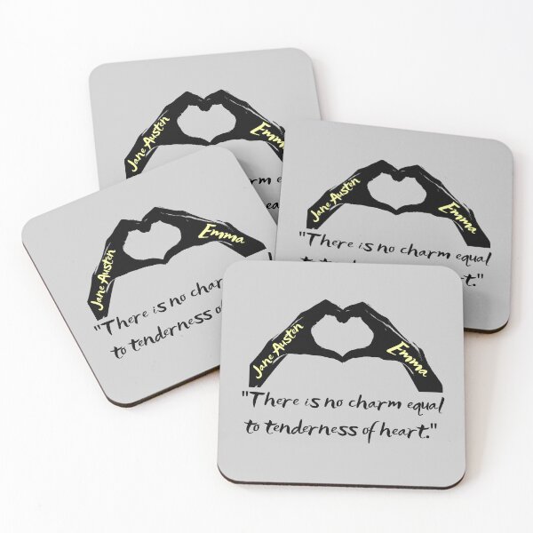 Item preview, Jane Austen quote: There is no charm equal to tenderness of heart designed and sold by artbleed.
