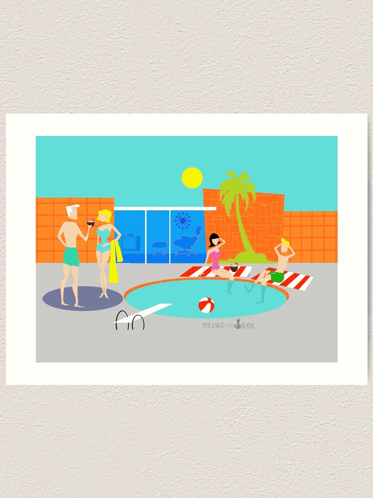 Mid-Century Modern Art 1.3 Art Print