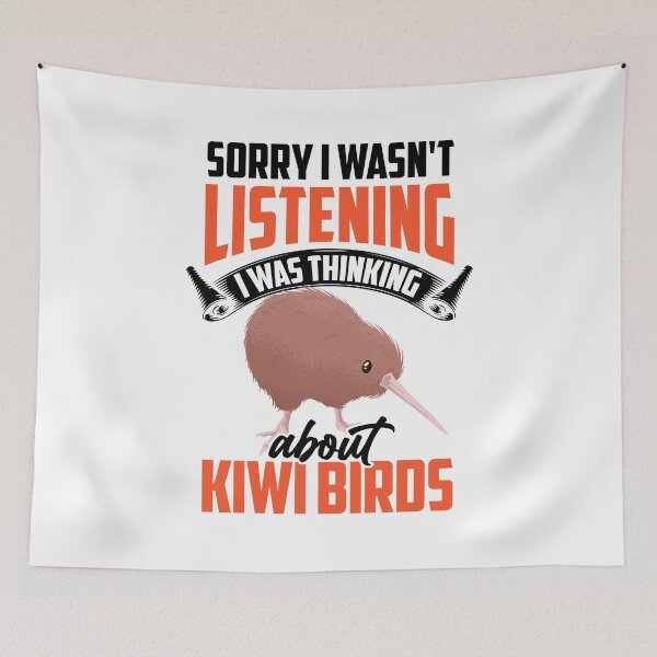 Aperçu de l'œuvre Kiwi oiseau drôle disant la Nouvelle-Zélande kiwi créée et vendue par madgrfx.