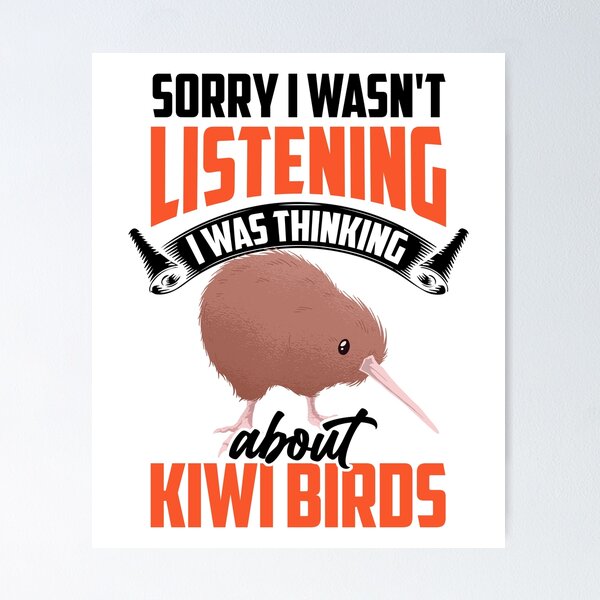 Item preview, Kiwi bird funny saying New Zealand Kiwi designed and sold by madgrfx.