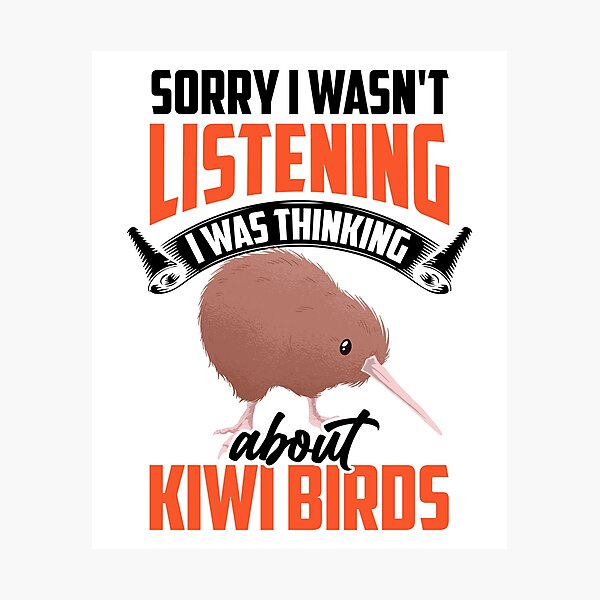 Item preview, Kiwi bird funny saying New Zealand Kiwi designed and sold by madgrfx.