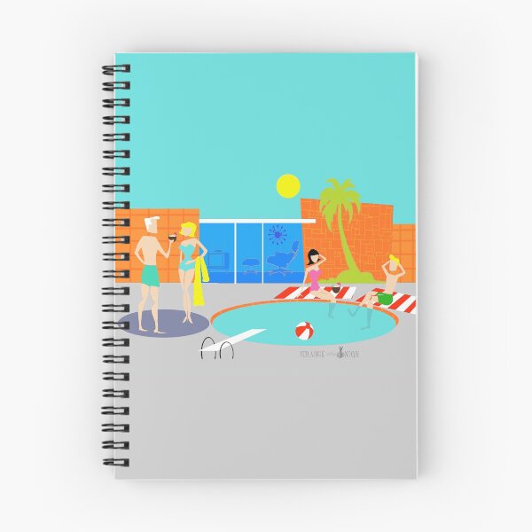 Item preview, Retro Pool Party  designed and sold by StrangeLilOnion.