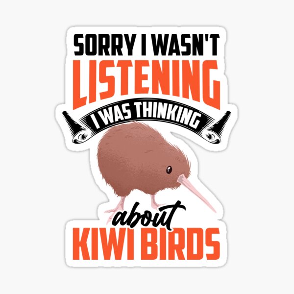 Item preview, Kiwi bird funny saying New Zealand Kiwi designed and sold by madgrfx.