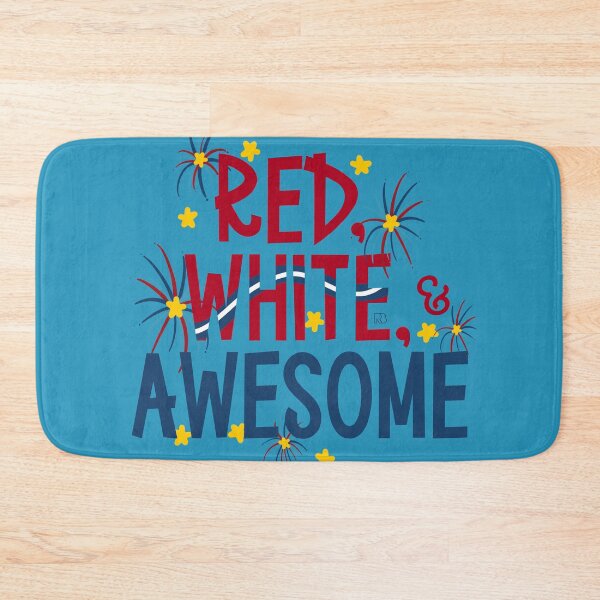 Item preview, Red, White, & Awesome designed and sold by RooBooCo.