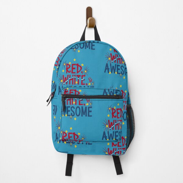 Item preview, Red, White, & Awesome designed and sold by RooBooCo.