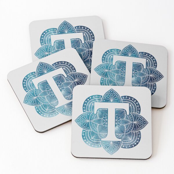 Item preview, Letter T Mandala Monogram designed and sold by BuBuchi.