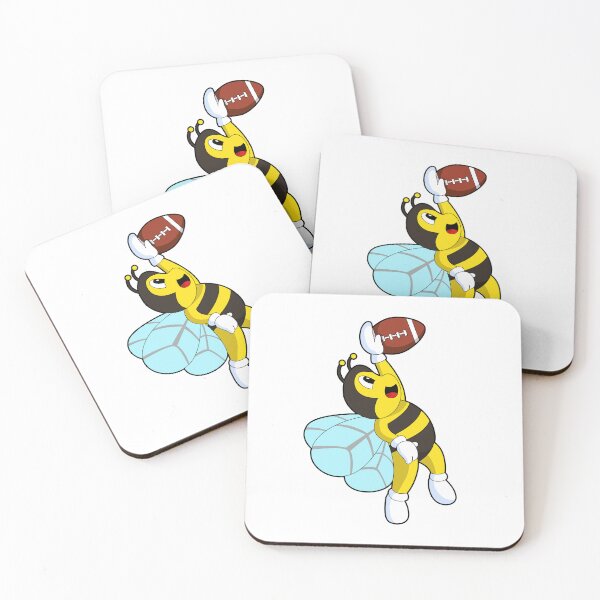 Item preview, Bee American Football  designed and sold by Snabdesign84.