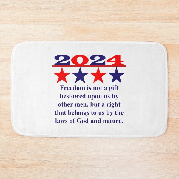 Item preview, Freedom Is Not A Gift Bestowed - Political Quote  designed and sold by CrankyOldDude.