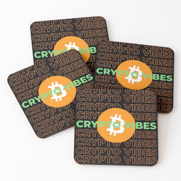 Item preview, Crypto Vibes Bitcoin Vibes designed and sold by JusThink.