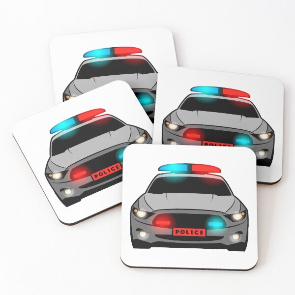 Item preview, Police Car With Full Blinking Lights  designed and sold by studio838.