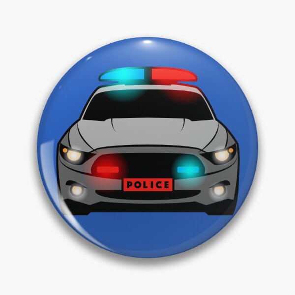 Item preview, Police Car With Full Blinking Lights  designed and sold by studio838.