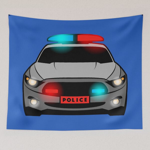 Item preview, Police Car With Full Blinking Lights  designed and sold by studio838.
