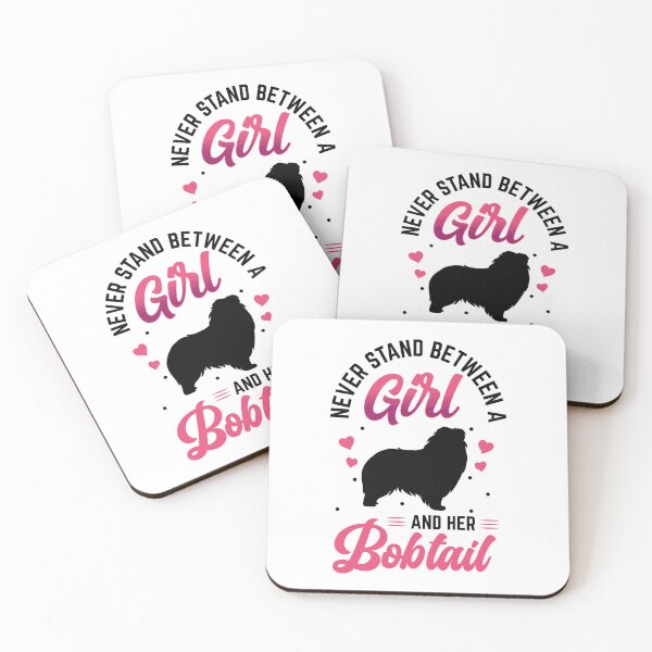 Item preview, Girl with Bobtail Old English Sheepdog designed and sold by madgrfx.